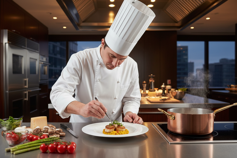Uso di ingredienti freschi e di qualità in cucina